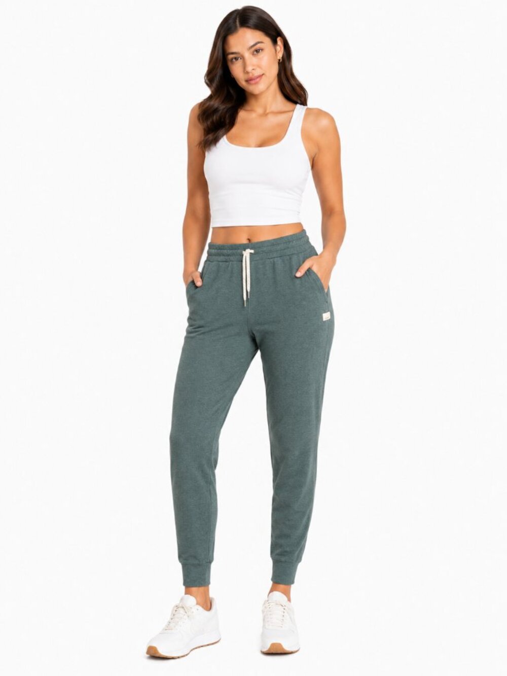 VUORI DreamKnit Performance Jogger VW303 Heather Green Sage Small S